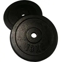 Fit'n Shape Levypainot, rauta (2x2.5-15kg) 30mm - 10 kg