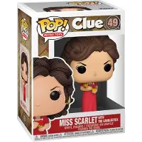 Nordic Game Supply POP Vinyl: Clue- Miss Scarlet w/Candlestick