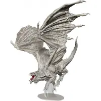 WizKids D&D Icons of the Realms: Adult White Dragon Premium Figuuri