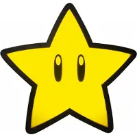 Paladone Super Mario Bros Supertähden Valo