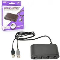 Retro-Bit 4 Player GameCube Controller Adapter - Wired - Nintendo Wii U