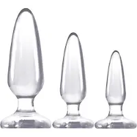 nsnovelties Jelly Rancher Butt Plug Trainer Kit Clear