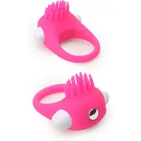 Dream Toys Lit-Up Moottoroitu Penisrengas Pinkki