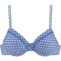 Buffalo Bikinitoppi sininen / valkoinen