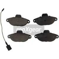 MAXGEAR Jarrupalasarja (4kpl), levyjarru 19-2141