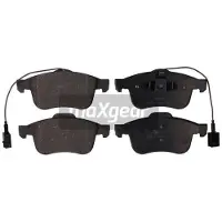 MAXGEAR Jarrupalasarja (4kpl), levyjarru 19-2095
