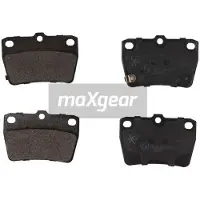 MAXGEAR Jarrupalasarja (4kpl), levyjarru 19-1162