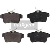 MAXGEAR Jarrupalasarja (4kpl), levyjarru 19-1562