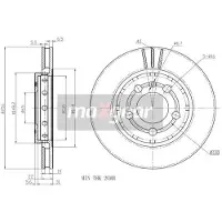 MAXGEAR Jarrulevy (1kpl) 19-1027