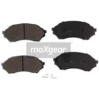 MAXGEAR Jarrupalasarja (4kpl), levyjarru 19-1142