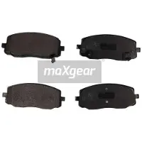 MAXGEAR Jarrupalasarja (4kpl), levyjarru 19-1987