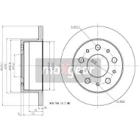 MAXGEAR Jarrulevy (1kpl) 19-1066