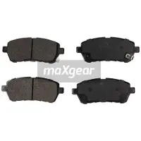 MAXGEAR Jarrupalasarja (4kpl), levyjarru 19-1982