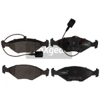 MAXGEAR Jarrupalasarja (4kpl), levyjarru 19-1087