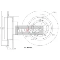 MAXGEAR Jarrulevy (1kpl) 19-3227