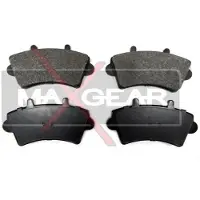 MAXGEAR Jarrupalasarja (4kpl), levyjarru 19-0586