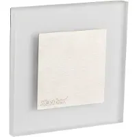 Kanlux S.A. Apus LED porrasvalo 4000K 0,8W 12V 7,5cm ruostumaton teräs