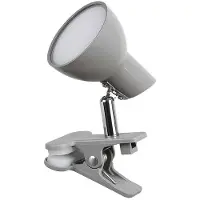 Rabalux 1480 - LED-lamppu kiinnikkeellä NOAH LED/5W/230V harmaa
