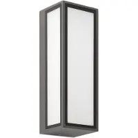Faro Led ulkoseinävalaisin Pivot, Alumiini/harmaa/sinkki, Alumiini, Moderni