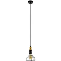 Eglo 33043 - Kattokruunu narulla BAMPTON 1xE27/60W/230V halkaisija 180mm