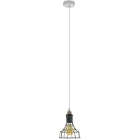 Eglo 33035 - Kattokruunu narulla ITCHINGTON 1xE27/60W/230V halkaisija 18 cm
