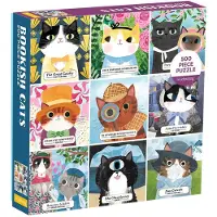 Sonstige Verlage - Puzzle 500 pc - Bookish Cats (064905)