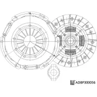 Blue Print Kytkinpaketti ADBP300056