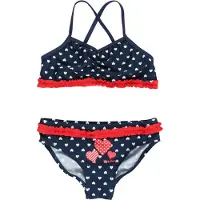Playshoes Bikini 'Schwäne' sininen / punainen / valkoinen