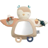 Sebra Aktiviteettipeili - Blinky pöllö - Maple Beige - - OneSize - Aktiviteettilelut