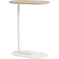 Muuto Relate sivupöytä, k. 73,5 cm, massiivitammi - luonnonvalkoinen