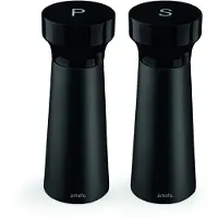 Amefa Suola- & pippurimylly 15 cm 2 kpl Musta