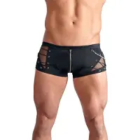 Svenjoyment Underwear Bokserishortsit Vetoketjulla - Musta - M