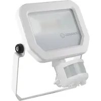 Ledvance LED Valonheitin Sensor GEN 3 Valkoinen 10W 1200lm 100D - 840 Kylmä Valkoinen | IP65 - Liike- ja valotunnistin - Symmetrinen | Vedenkestävä