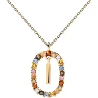 PD Paola Letter Necklace - Gold - I