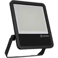 Ledvance LED Valonheitin GEN 3 Musta 200W 22000lm 100D - 830 Lämmin Valkoinen | IP65 - Symmetrinen | Vedenkestävä