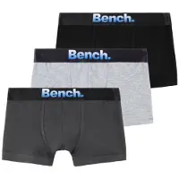 Bench Alushousut tummanharmaa / musta / meleerattu valkoinen