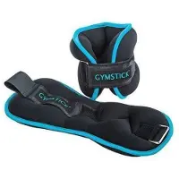 Gymstick Active Ankle & Wrist Weight 2 X 1kg Musta 1 kg