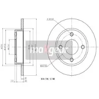 MAXGEAR Jarrulevy (1kpl) 19-0718