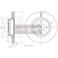 MAXGEAR Jarrulevy (1kpl) 19-1007