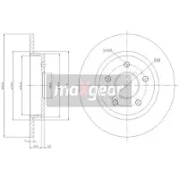 MAXGEAR Jarrulevy (1kpl) 19-1226