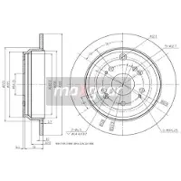 MAXGEAR Jarrulevy (1kpl) 19-3339