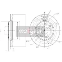 MAXGEAR Jarrulevy (1kpl) 19-0725