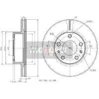 MAXGEAR Jarrulevy (1kpl) 19-0798