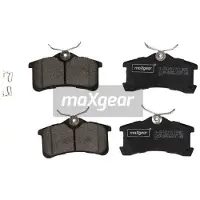 MAXGEAR Jarrupalasarja (4kpl), levyjarru 19-1158