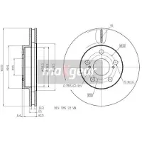 MAXGEAR Jarrulevy (1kpl) 19-3340