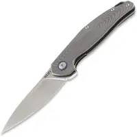 MKM-Maniago Knife Makers Goccia Linerlock Ti Blasted