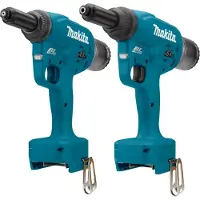 Makita akkukäyttöinen popniittikone DRV150ZJ; 18 V (ilman akkua ja laturia)