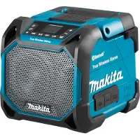 Makita DMR203, 3,58 cm (1,41"), 3,6 cm, 10,2 cm (4"), 10,2 cm, Langallinen, Kannettava stereokaiutin