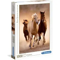Clementoni Running Horses 1000p palapeli