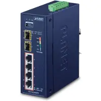 Planet – IP30 6-Port Gigabit Switch (IGS-624HPT)